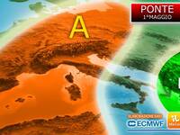 Meteo: Ponte del Primo Maggio, Venerdì 1 e Sabato 2 dominio del sole, Domenica 3 parziale peggioramento
