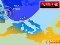 Meteo Weekend: importanti aggiornamenti per Sabato 24 e Domenica 25. Neve e freddo sull'Italia