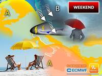 Meteo Weekend: sabato da ombrelloni, domenica con...