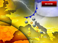 Meteo Weekend: sole e improvvisi acquazzoni, ecco...