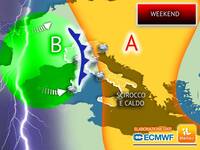 Meteo: dal Weekend lunga fase di Maltempo, gli...