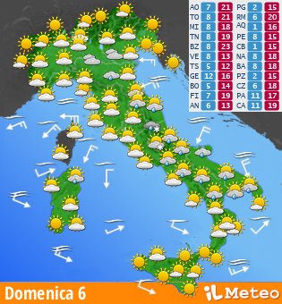 Previsioni 2gg